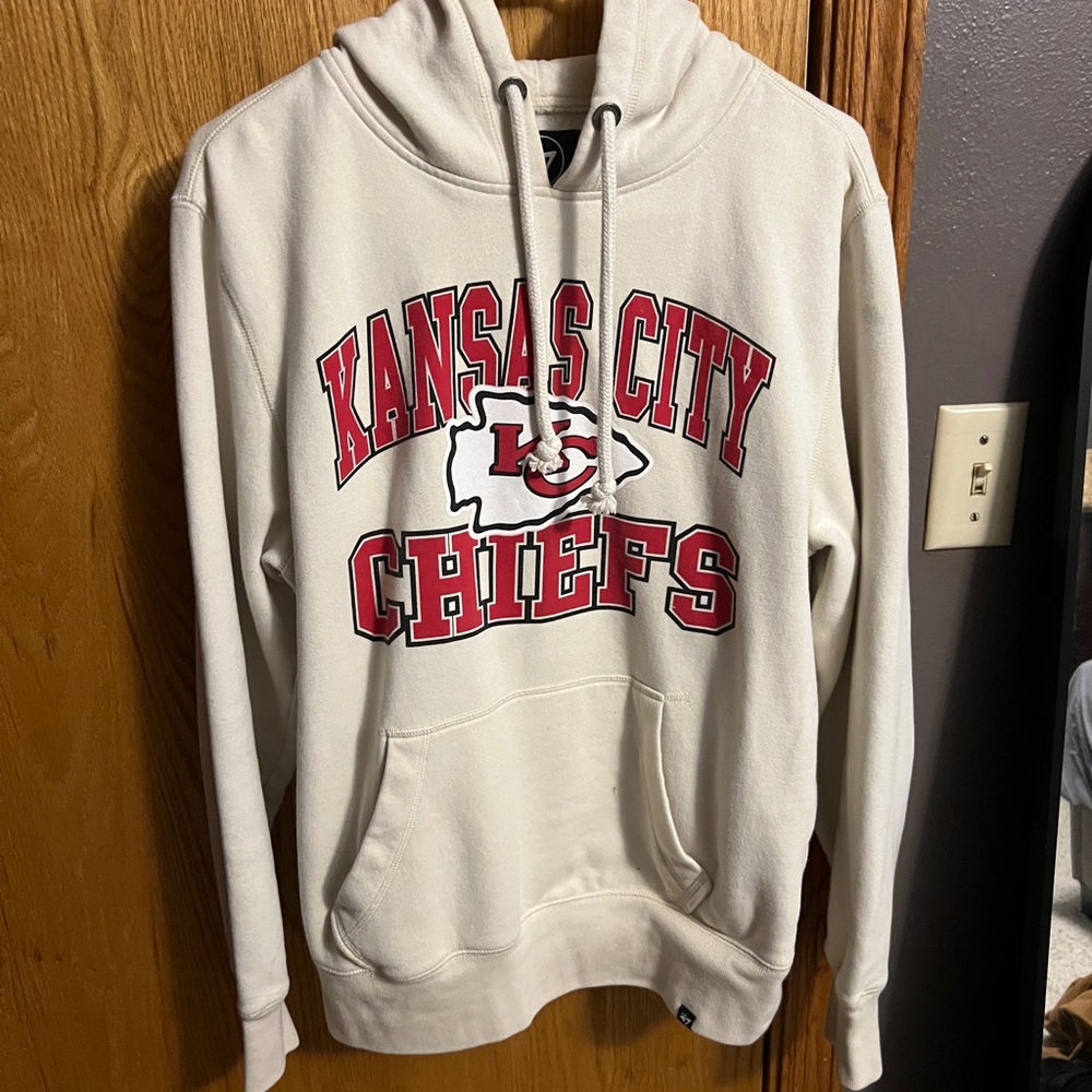 Kansas City Chiefs White Hoodie